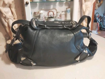 B. Makowsky 正品黑色皮革包 - - 10-25 — 第 1/4 张图片