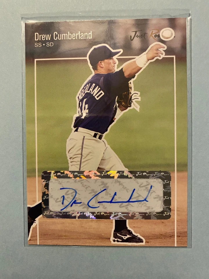 A35,855 -  2007 Just Rookies Autographs #17 Drew Cumberland - Image 1 of 1