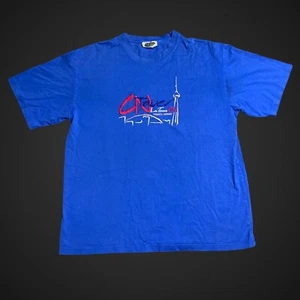 CN Tower Herren Hemd 2XL Toronto Canada bestickt JJM Vintage - Bild 1 von 5