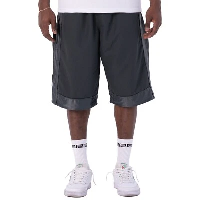 Pro Club Men's Heavyweight Casual Gym Sports Basketball Mesh Shorts Big Tall - Image 1 of 4