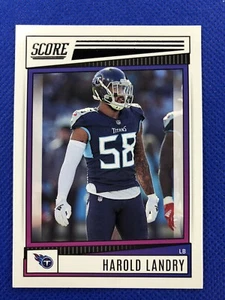 2022 #32 Harold Landry Panini Score Football - Picture 1 of 2