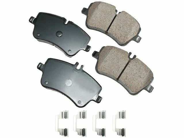 Conjunto de pastilhas de freio dianteiras Akebono compatível com Land Rover LR3 2005-2009 72MYWS - Imagem 1 de 1