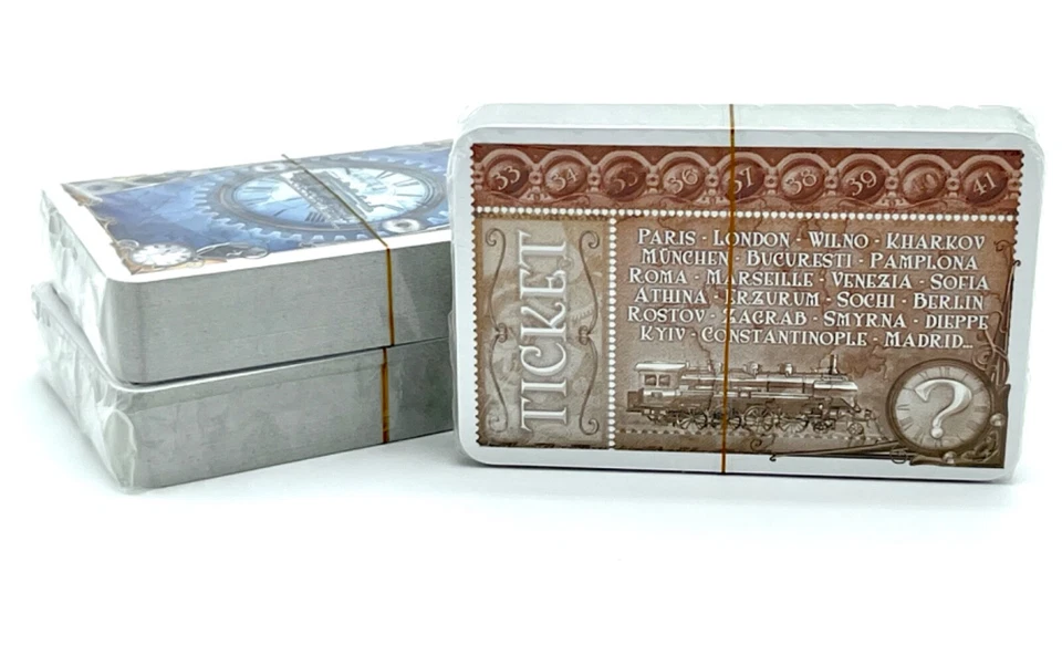 Ticket To Ride Europe Complete Card Decks Set of Tickets and Trains NEW Sealed - Image 1 of 3