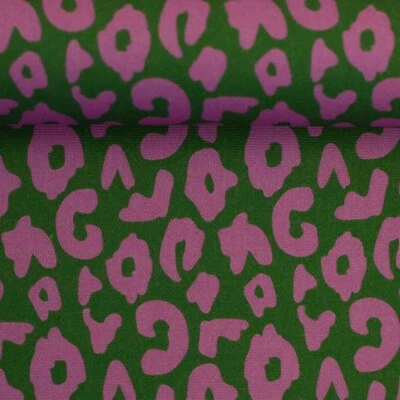 Canvas Happy Leo by Cherry Picking, grün/rosa - Bild 1 von 4