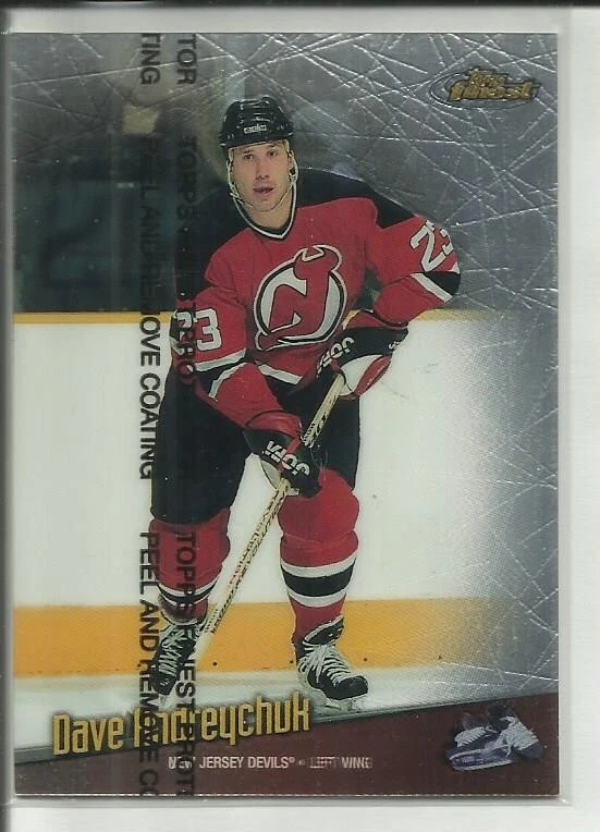 1998-99 Topps Finest #11 Dave Andreychuk New Jersey Devils - Image 1 of 2