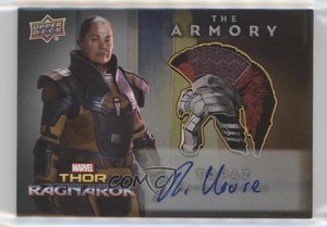 2017 Marvel Thor: Ragnarok The Armory Memorabilia Rachel House Topaz Auto 5me