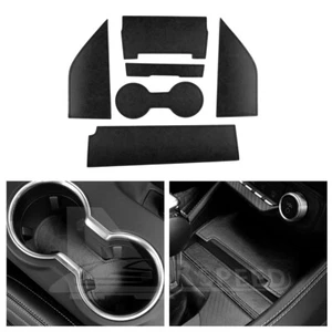 For Ford Mustang 2024-2025 Car Interior Door Mat Gate Slot Pad Cup Holder Mats - Foto 1 di 9