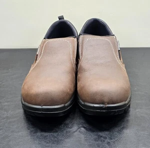 FSI FOOTWEAR Herren Composite Toe Wasserdicht EH Braun Slipper Arbeitsschuhe (A7108) - Bild 1 von 14