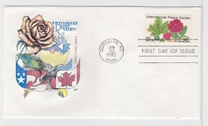 TurtlesTradingPost- Peace Garden 1982 #2014- FDC House of Farnam Cachet - Picture 1 of 1