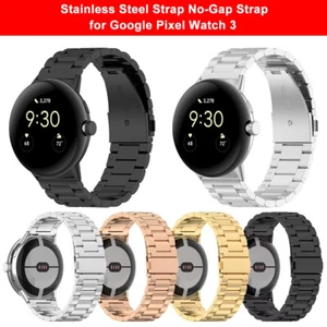 Band For Google Pixel Watch 3 41/45MM Replacement Metal Strap Stainless Steel - Picture 1 of 27