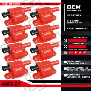 8X High Performance Ignition Coils For Chevy Silverado 1500 GMC 5.3L 6.0L UF413 - Picture 1 of 9