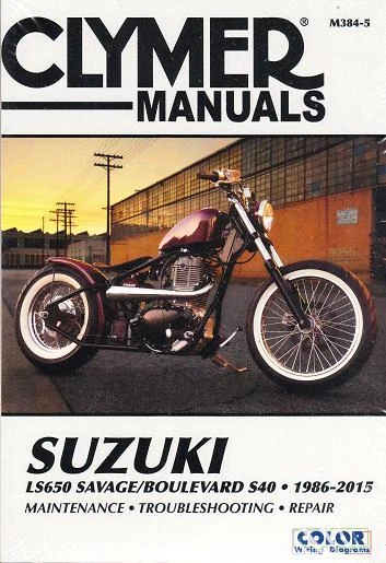 Suzuki LS650 1986-2015 Savage Boulevard S40 manual de taller de reparación M3845 Foto 1 de 1