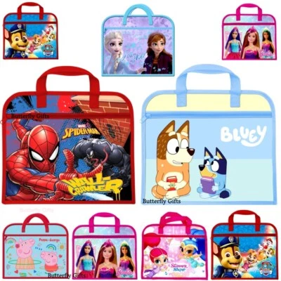 Kids Character Book Bag Children Back to School Boys Girls Reading Bags Satchel - Image 1 of 4