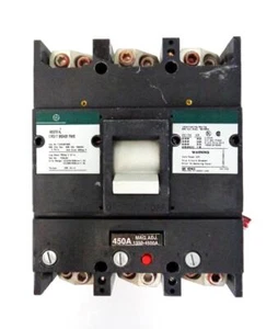 General Electric 450A 600V 3-poliger Leistungsschalter TJK636F000 - Bild 1 von 1
