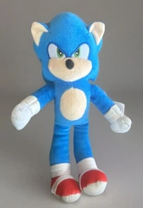 Peluche douce Sonic The Hedgehog 2 The Movie SONIC 9" pouces 2022 sympa - Photo 1/7