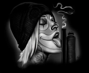 BRAND NEW Black Market Art Company CM MI VIDA LOCA GICLEE PRINTS MADE IN USA - Picture 1 of 2