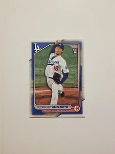 Béisbol Topps Bowman 2024 Yoshinobu Yamamoto RC #36 Dodgers  - Imagen 1 de 2