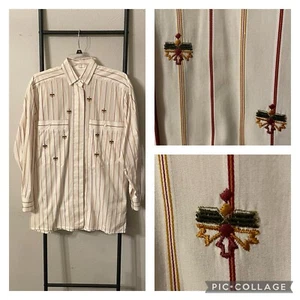 Escada by Margaretha Ley Shirt Made in Italy Sz 38 Vintage - Picture 1 of 5