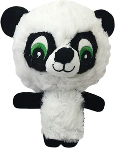 Multipet Pet Knobby Noggins 4 inch Panda big head tiny body dog toy big squeaker - Picture 1 of 1