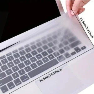Keyboard Cover Protector Skin Silicone Universal For Laptop Macbook 13" to 14" - Picture 1 of 5