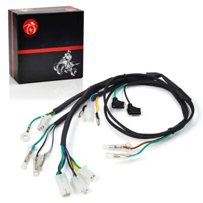 Wiring harness race cut drag harness for Honda ATV trx250R TRX 250R 1987 1988 US - Image 1 of 4