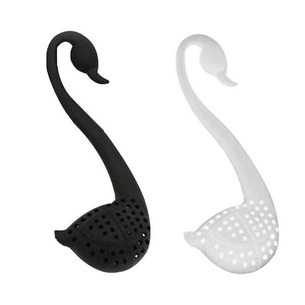 Swan Shape Tea Strainer Plastic Elegant Swan Tea Infuser For Home Kitchen To-qk Photo Related