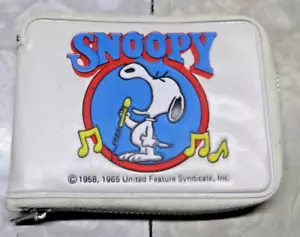VINTAGE 1965 SINGENDE SNOOPY GELDBÖRSE AUS DER SCHMETTERLINGSSAMMLUNG ORIGINALE - Bild 1 von 5