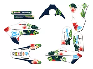 Kit de gráficos Senge 2018-2022 YZ 65 TROPICAL blanco compatible con Yamaha - Imagen 1 de 10