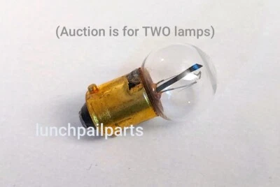 2 PARK BRAKE Lamp Bulbs 63 64 65 66 Ford Mustang Cougar Fairlane Falcon Galaxie - Image 1 of 4