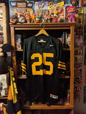 Vintage 2000 Nike Team Men's Iowa Hawkeyes Alternate Football Jersey sz S Cover