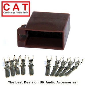 M-58-KIT Car Radio female Speaker ISO Connector Housing with Pins - Picture 1 of 1