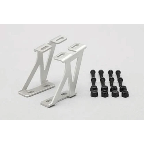 Yokomo Aluminum Wing Stay (Mid) (Silver) [D-056MA] - Image 1 of 1