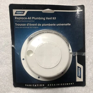 Camco 1 In. to 2-3/8 In. Replace-All Plumbing RV Vent Cap Kit 40033 Camco 40033 - Picture 1 of 2