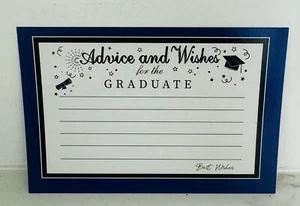 45 Pack Graduation Advice & Wishes For The Grad Keepsake Cards - Picture 1 of 2