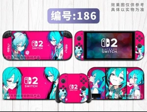 Miku Hatsune Anime Skin Aufkleber Stickers Schutzfolie Für Nintendo Switch 2 - Picture 1 of 2