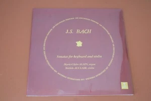 J.S Bach Marie-Claire Alain Michele Auclair Sontas Keyboard Violin SEALED MINT - Picture 1 of 3