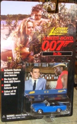 JAMES BOND 007 - COCHE ALPINO SUNBEAM - DR NO - JOHNNY LIGHTNING - CARDADO Foto 1 de 3