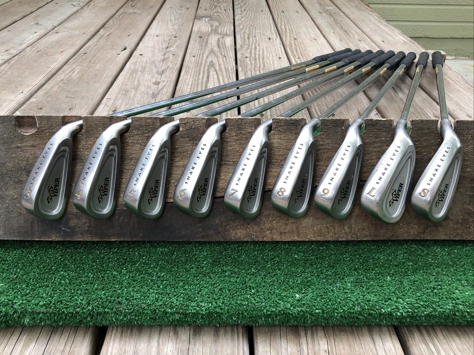 Juego de hierros RH Snake Eyes Viper MS 3-9 LW SW True Temper TT "Rocket" regular 🔥⛳️ Foto 1 de 4