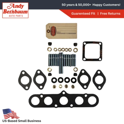 Kit de reconstrucción de herrajes de colector de 6 cilindros para Dodge 1947 con juntas. Foto 1 de 4