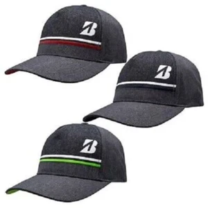 Bridgestone Mens Tour B Conquer Structured Snapback Baseball Golf Cap - Picture 1 of 1