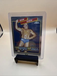 WWE Topps Chrome Wrestlemania Iron Sheik Karte - Bild 1 von 1