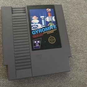 gyromite with famicom converter adapter nes nintendo