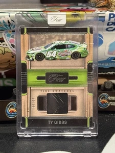 2025 Panini Turn Four NASCAR Ty Gibbs Tire Swatches /99 TZ - Picture 1 of 2