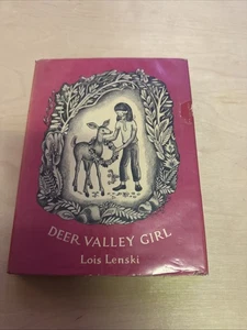 Deer Valley Girl by Lois Lenski HC/DJ 1st ed. (1968) Vermont Children’s Fiction - Bild 1 von 9
