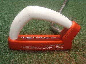 Nike lefty Method Concept Red & White 35” Putter LH - Picture 1 of 12