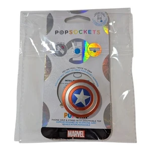 R3-O PopSockets Phone Grip Stand Marvel Captain America Shield POPGRIP - Picture 1 of 1