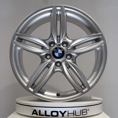 ORIGINAL BMW 5 6ER F10 F11 F13 351M SPORT 19" ZOLL EINFACH ALUFELGE HINTEN - Bild 1 von 3