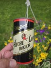 Vintage Original 1940s IRTP Miller High Life Lady On The Moon 12oz Flat Punch...