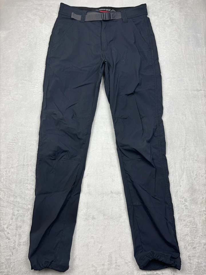 Pantalones Wrangler ATG para Hombres 30x32 Gris Nylon Elástico Cinturón Equipo Todo Terreno Senderismo Foto 1 de 4