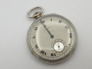 Vintage E Howard Series 7 Model 1912 17 Jewels Size 12 Pocket Watch Runs - Picture 1 of 9